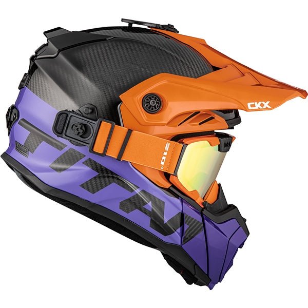 CKX TITAN AIR FLOW CARBON HELMET BACKCOUNTRY - DRIVEN Canada's Powersports 779420550135516222