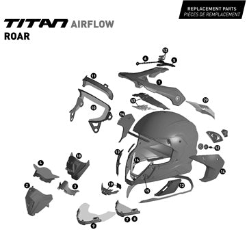 CKX TITAN AIR FLOW HELMET BACKCOUNTRY - DRIVEN Canada's Powersports 779420548521516191