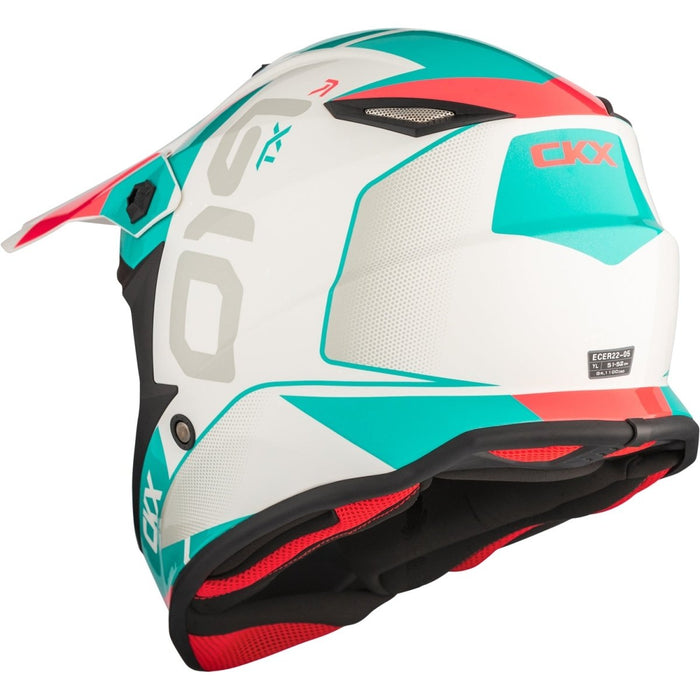 CKX TX019Y OFF-ROAD HELMET FORCE - WITHOUT GOGGLE - Driven Powersports Inc.9999999995514912