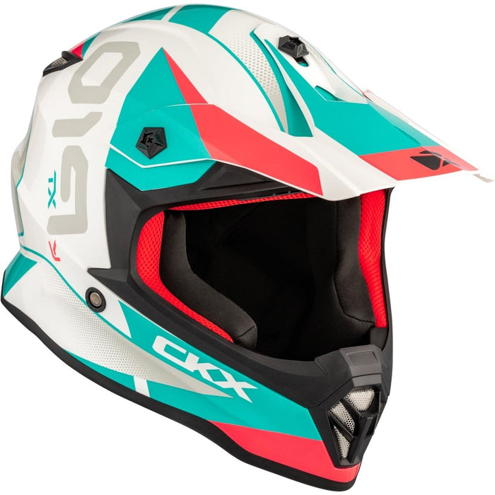 CKX TX019Y OFF-ROAD HELMET FORCE - WITHOUT GOGGLE - Driven Powersports Inc.9999999995514912