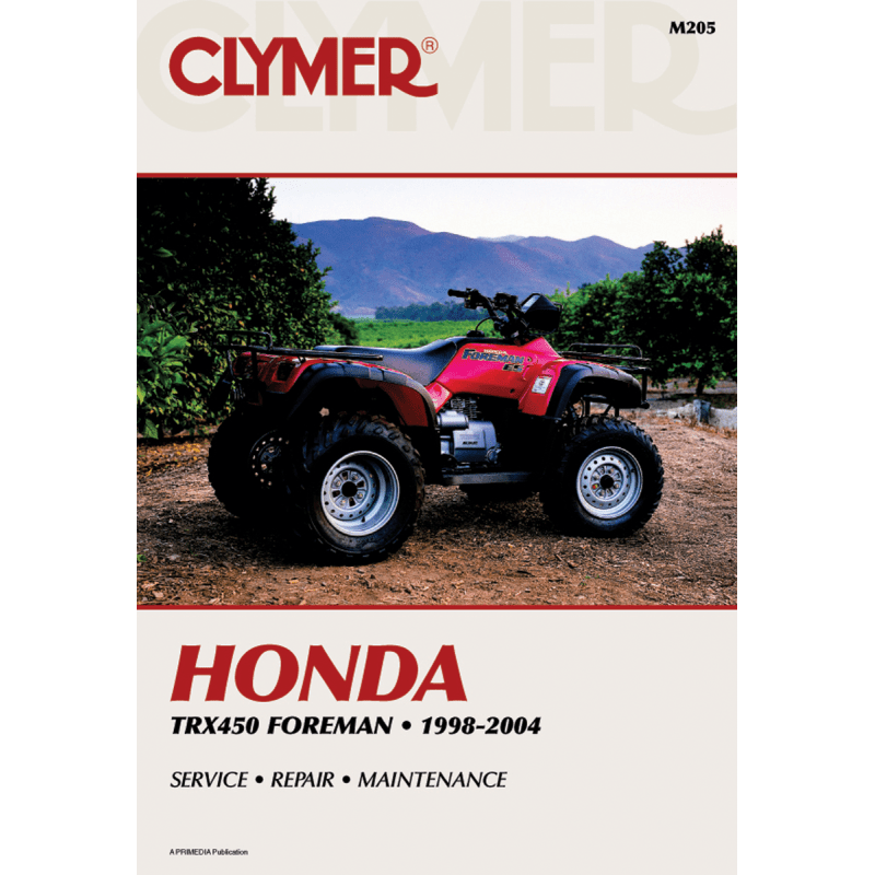CLYMER ATV SERVICE MANUAL (CM205) - DRIVEN Canada's Powersports 024185789673CM205