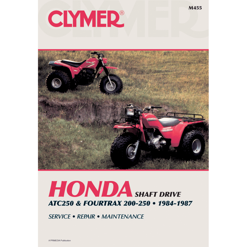 CLYMER ATV SERVICE MANUAL (CM455) - DRIVEN Canada's Powersports 024185742951CM455