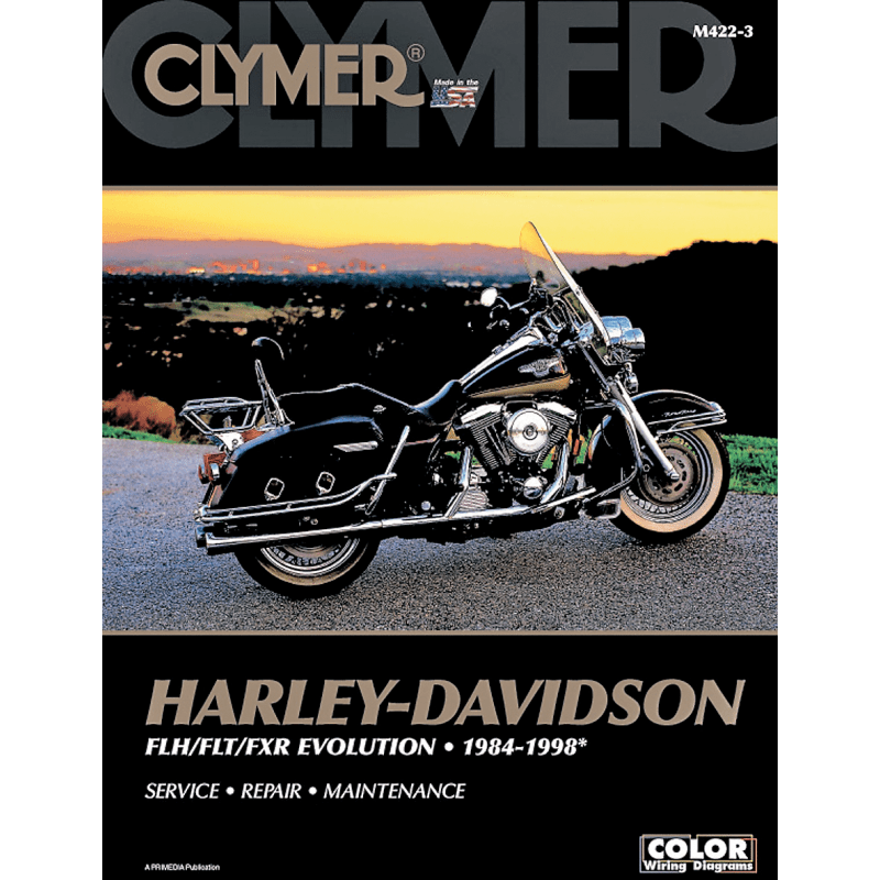 CLYMER MOTORCYCLE SERVICE MANUAL (CM4223) - DRIVEN Canada's Powersports 024185791652CM4223