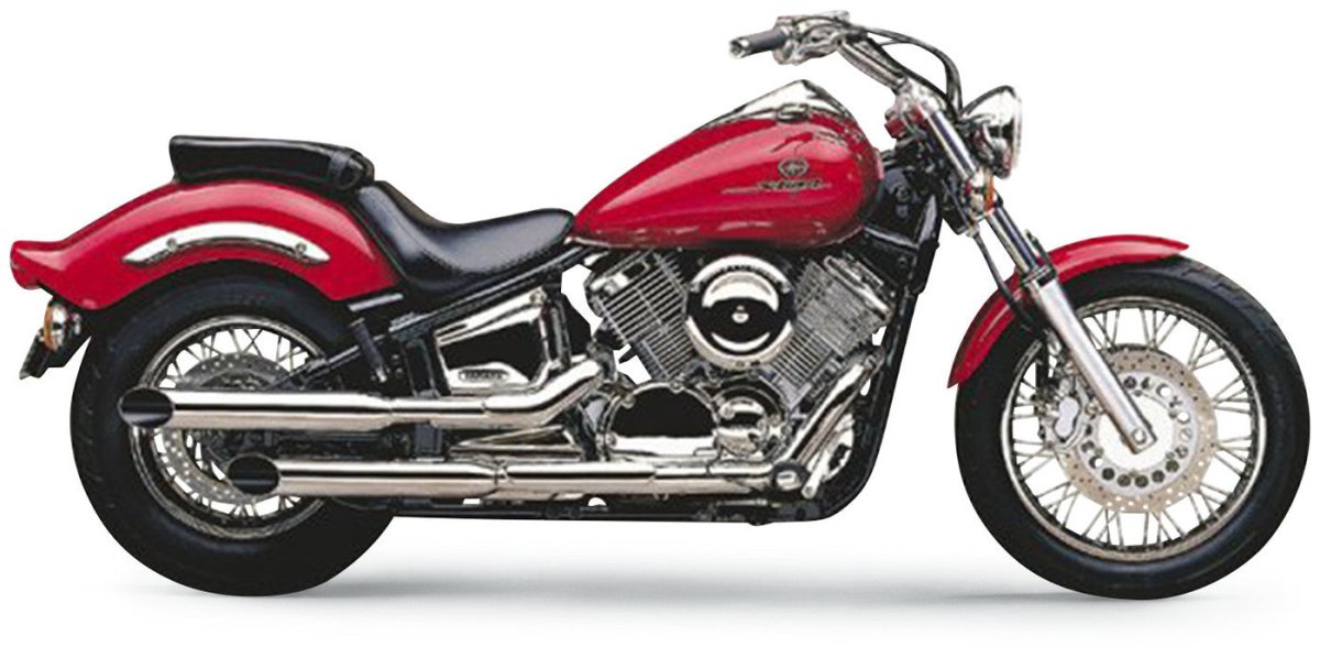 COBRA 99 - 05 VSTAR1100 SLASHCUT SLIPON MUFFLERS (2167SC) - DRIVEN Canada's Powersports 2167SC