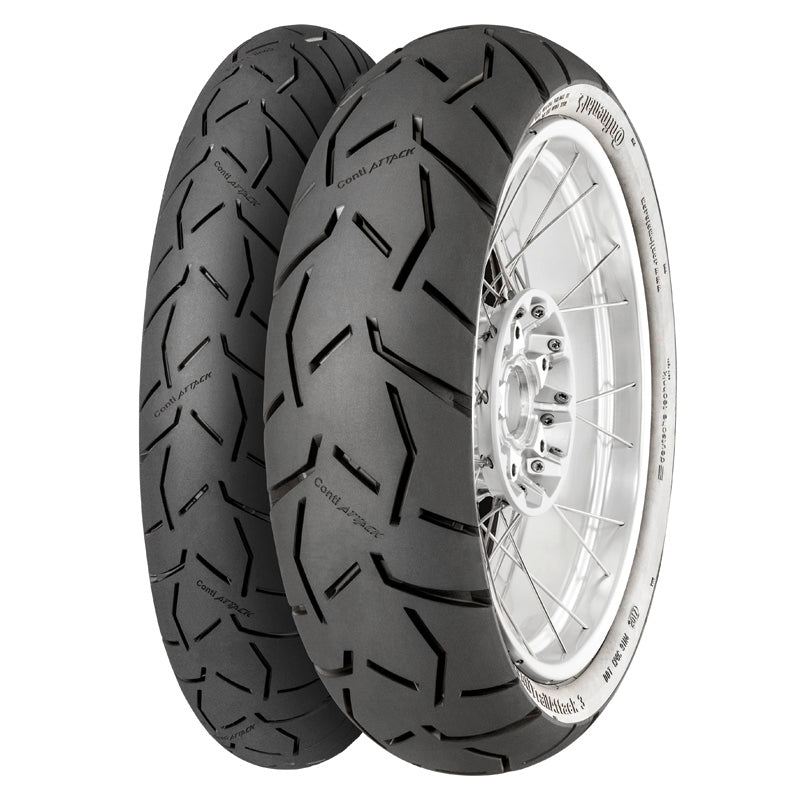 CONTINENTAL 120/70ZR17 (58W) CONTI TRAIL ATTACK 3 FRONT (02445370000) - DRIVEN Canada's Powersports 401923881377702445370000