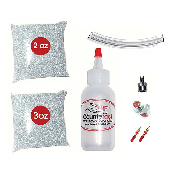 COUNTERACT INTERNAL TIRE BALANCING BEADS MOTORCYCLE 2OZ/3OZ (KIT E) - DRIVEN Canada's Powersports 18728800053KIT E