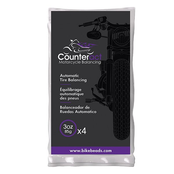 COUNTERACT INTERNAL TIRE BALANCINGBEADS INDIVIDUAL BAGS 3OZ (4 BAGS) (MK 3OZ) - DRIVEN Canada's Powersports 62861700652MK 3OZ