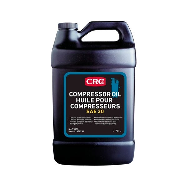 CRC HUILE COMPRESSEUR SAE 30 3.785L (75133) - DRIVEN Canada's Powersports 07825475133775133