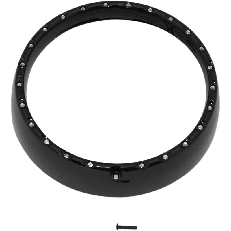 CUSTOM DYNAMICS 96 - 05 FLHT/X TRIM RING H - LIGHT 7" - DRIVEN Canada's Powersports CDTB - 7TR - 4B