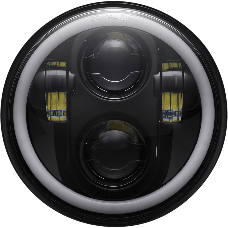 CUSTOM DYNAMICS HEADLIGHT PG 5.75"HALO (CD - 575 - H - B) - DRIVEN Canada's Powersports CD - 575 - H - B