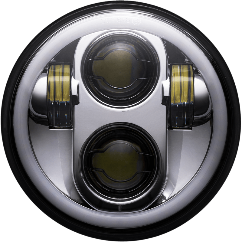 CUSTOM DYNAMICS HEADLIGHT PG 5.75"HALO C (CD - 575 - H - C) - DRIVEN Canada's Powersports CD - 575 - H - C