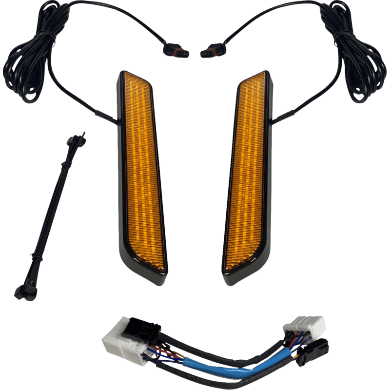 CUSTOM DYNAMICS LIGHT LED FORK AMB (CD - FORK - HD - AB) - DRIVEN Canada's Powersports CD - FORK - HD - AB