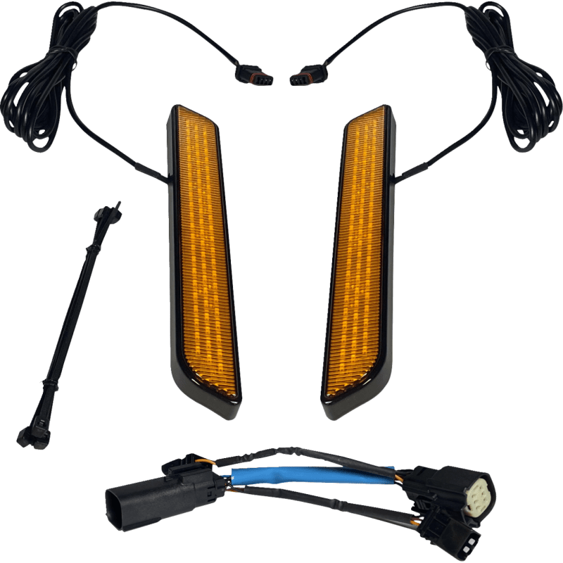 CUSTOM DYNAMICS LIGHT LED FORK AMB (CD - FORK - SS6 - AB) - DRIVEN Canada's Powersports CD - FORK - SS6 - AB