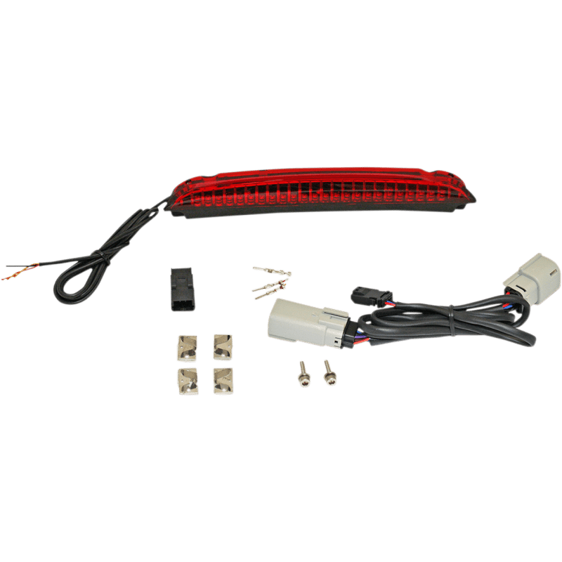 CUSTOM DYNAMICS LIGHT LUGGAGE RACK (CD - LR - 04 - R) - DRIVEN Canada's Powersports CD - LR - 04 - R