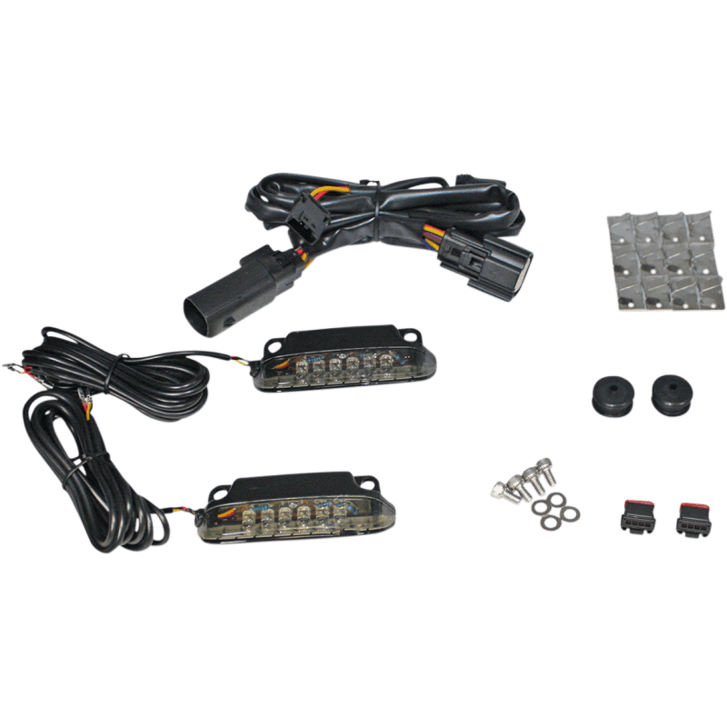CUSTOM DYNAMICS LIGHT LUGGAGE RACK (CD - LR - 07 - S) - DRIVEN Canada's Powersports CD - LR - 07 - S