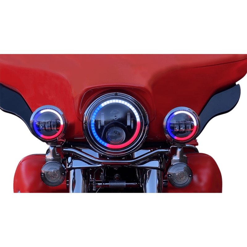 CUSTOM DYNAMICS HEADLAMP 7" PROGLOW - DRIVEN Canada's Powersports PG - 7 - 14 - C