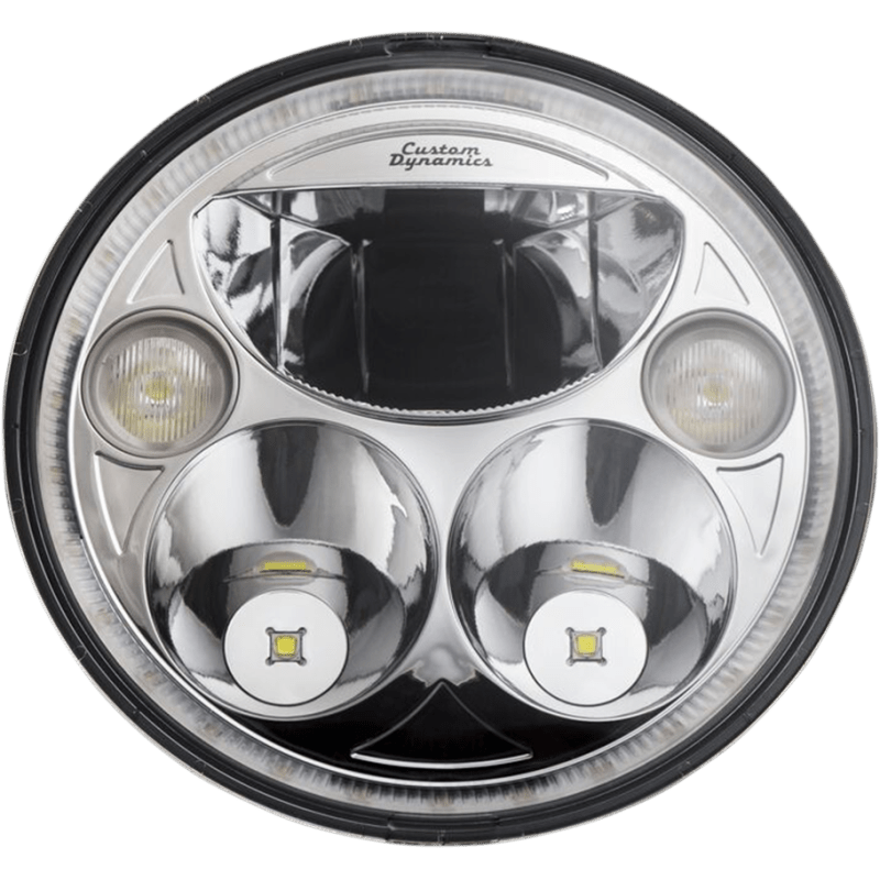 CUSTOM DYNAMICS HEADLIGHT 7" CHIEF - DRIVEN Canada's Powersports CDTB - 7 - I - C