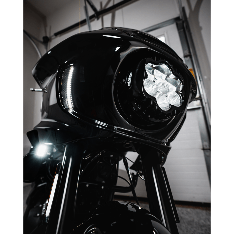 CUSTOM DYNAMICS HEADLIGHT LED SHARK DEMON 2 (SD2 - LRST - W) - DRIVEN Canada's Powersports SD2 - LRST - W