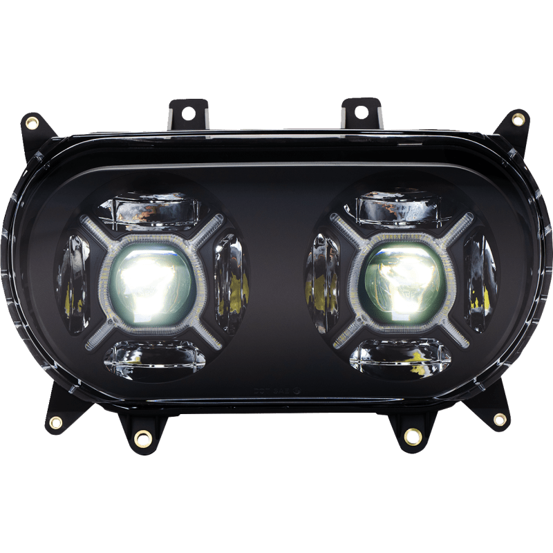 CUSTOM DYNAMICS HEADLIGHTS DBLX LED - DRIVEN Canada's Powersports CD - RG - H - B