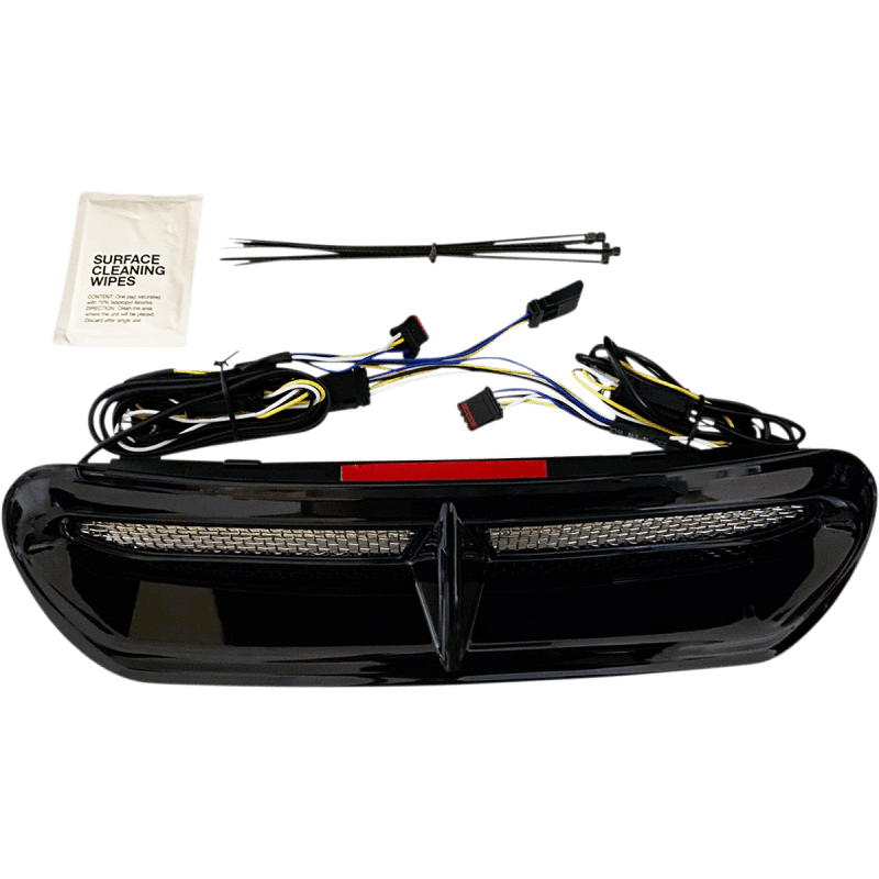 CUSTOM DYNAMICS INSERT LEDVENT BLK/STNL (CD - VENT - AW2 - B) - DRIVEN Canada's Powersports CD - VENT - AW2 - B
