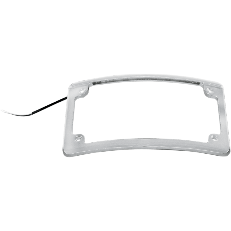 CUSTOM DYNAMICS LED LIC/PLATE FRAME CHROME (LPF - RAD - C - LP) - DRIVEN Canada's Powersports LPF - RAD - C - LP