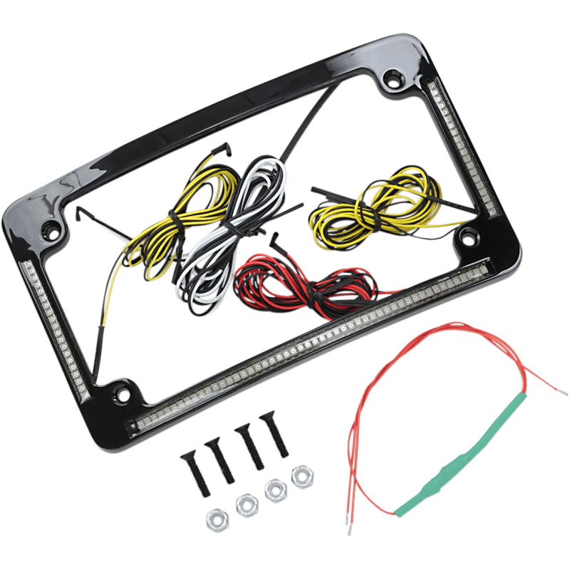 CUSTOM DYNAMICS LIC/PLT FRAME RADIUS - DRIVEN Canada's Powersports TF05 - B