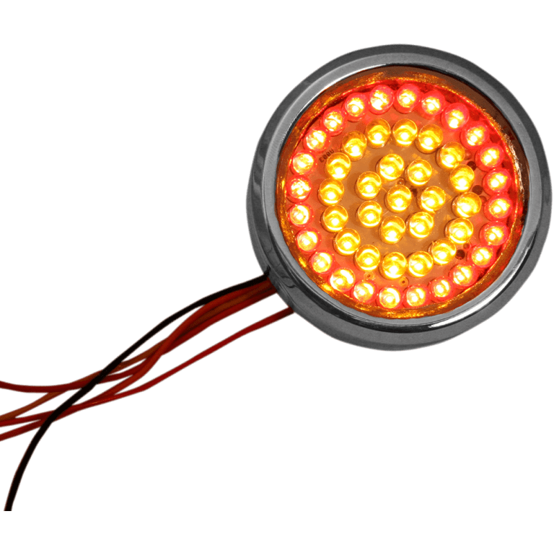 CUSTOM DYNAMICS LIGHT DUAL RED/AMB 2.25" (GENCHAR2) - DRIVEN Canada's Powersports GENCHAR2