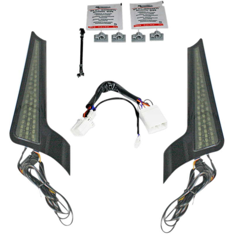 CUSTOM DYNAMICS LIGHT FASCIA 06 - 09BLK/SMK (CD - FASCIA - HD - BS) - DRIVEN Canada's Powersports CD - FASCIA - HD - BS