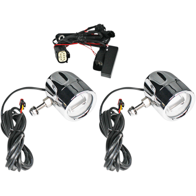CUSTOM DYNAMICS LIGHT FOG SS6 CHROME (PB - FOG - SS6 - C) - DRIVEN Canada's Powersports PB - FOG - SS6 - C