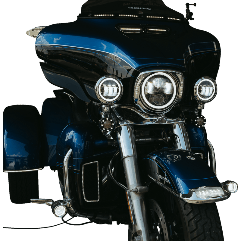 CUSTOM DYNAMICS LIGHT FOG TKE CHROME (PB - FOG - TKE - C) - DRIVEN Canada's Powersports PB - FOG - TKE - C