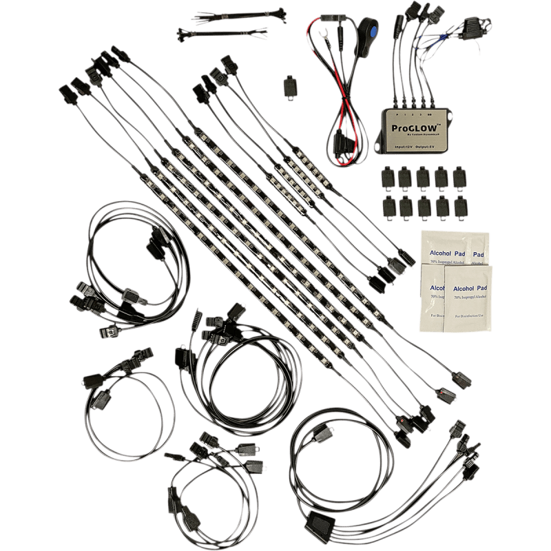 CUSTOM DYNAMICS LIGHT KIT PRGLW FULL BIKE (PG - FULL - KIT) - DRIVEN Canada's Powersports PG - FULL - KIT