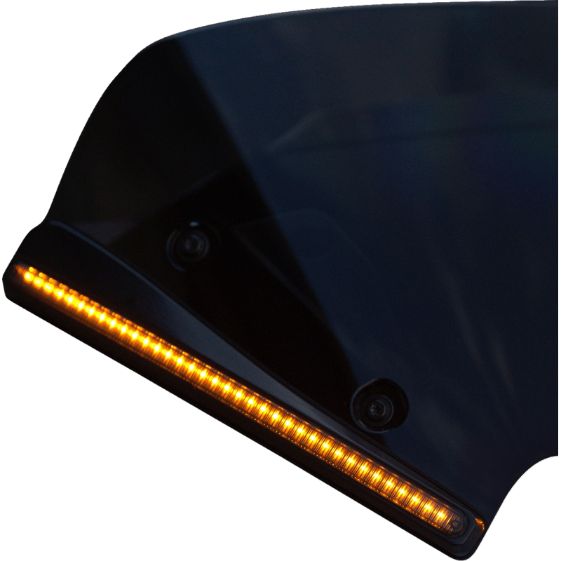 CUSTOM DYNAMICS LIGHT LED TURN SIGNAL WINDSHIELD TRIM LENS - DRIVEN Canada's Powersports CD - RG23 - SWT - B