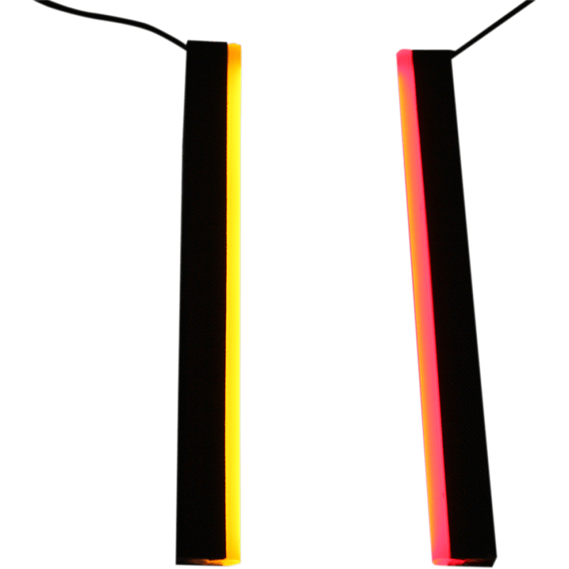 CUSTOM DYNAMICS LIGHT PLASMA ROD DUAL COLOR 14" RED/AMB PR (GENPLASMA14DC2) - DRIVEN Canada's Powersports GENPLASMA14DC2