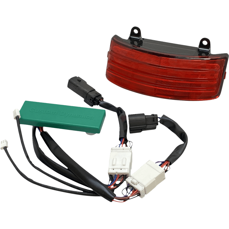 CUSTOM DYNAMICS LIGHT TRIBAR 10 - 13FLHX - DRIVEN Canada's Powersports PB - TRI - 2 - RED