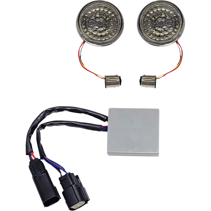 CUSTOM DYNAMICS LIGHT TSIG SMRT RED/AMB - DRIVEN Canada's Powersports CD - STS - AR - 57