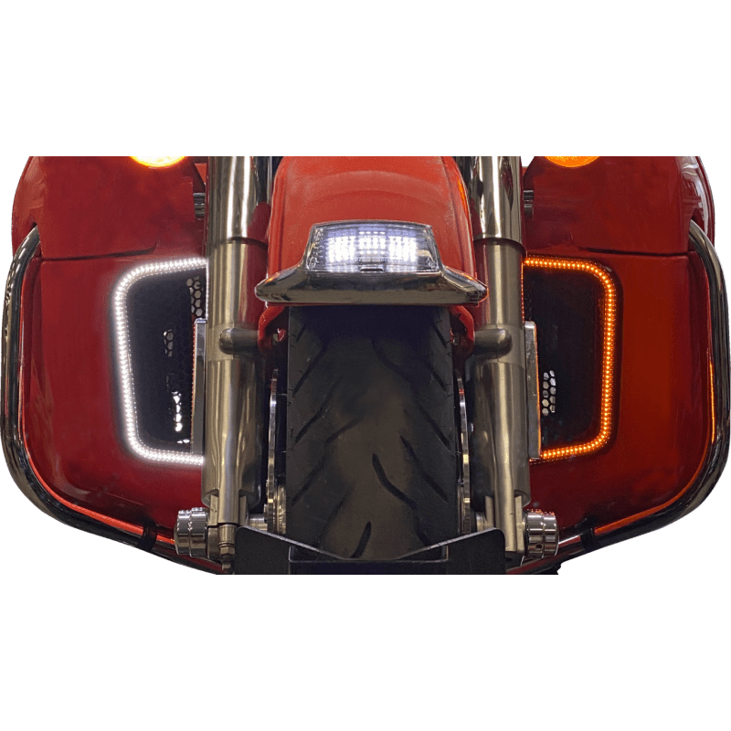 CUSTOM DYNAMICS LIGHTS DYNAMIC LOWER FAIRING 05 - 13 TOUR (CD - 13LF - AW - B) - DRIVEN Canada's Powersports CD - 13LF - AW - B