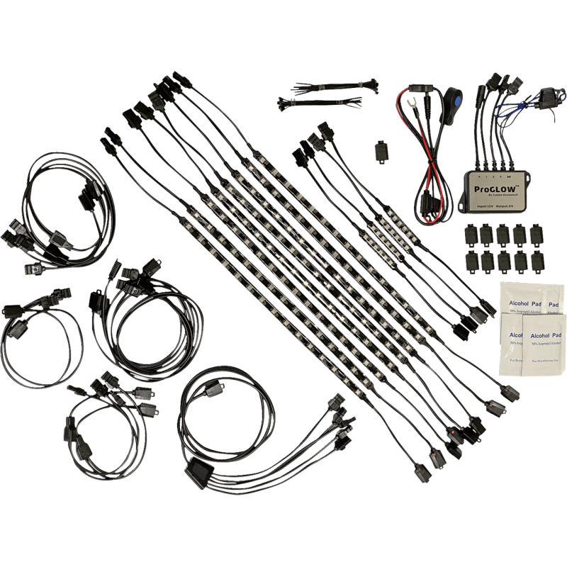 CUSTOM DYNAMICS LIGHTS PROGLOW LED ACCENT KIT FOR TRIKE (PG - TKE - KIT) - DRIVEN Canada's Powersports PG - TKE - KIT