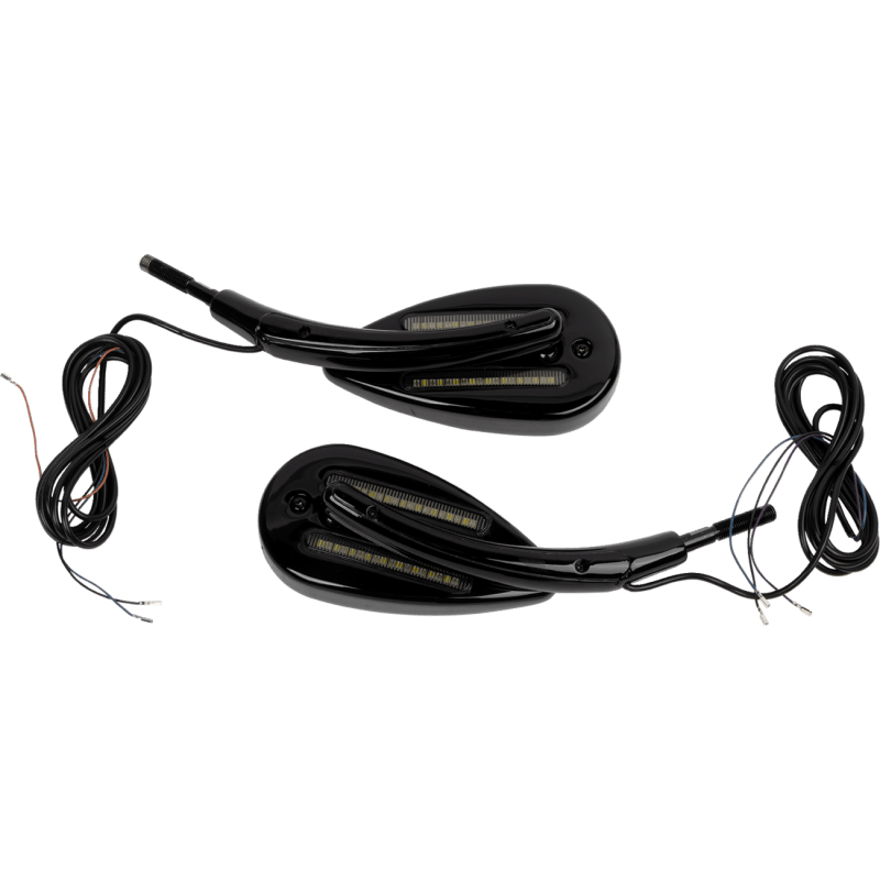 CUSTOM DYNAMICS MIRRORS LED RUN & TURN SIGNAL - DRIVEN Canada's Powersports CD - MIR - PLUG - B