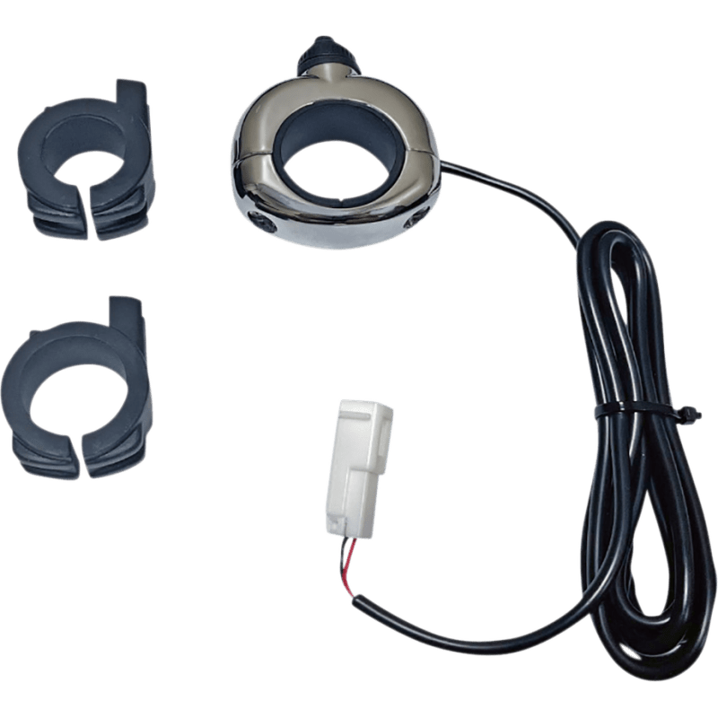 CUSTOM DYNAMICS SWITCH ON/OFF UNIV CHROME (CD - AUX - UNV - C) - DRIVEN Canada's Powersports CD - AUX - UNV - C