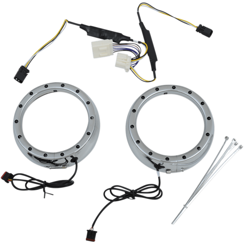 CUSTOM DYNAMICS TRIM PASS 06 - 13 FLHT - DRIVEN Canada's Powersports CDTB - 45TR - 2C