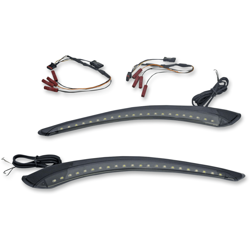 CUSTOM DYNAMICS TRIM W - SHLD 14 - 19 FLHT G - BLK (CD - BFT - 14 - B) - DRIVEN Canada's Powersports CD - BFT - 14 - B