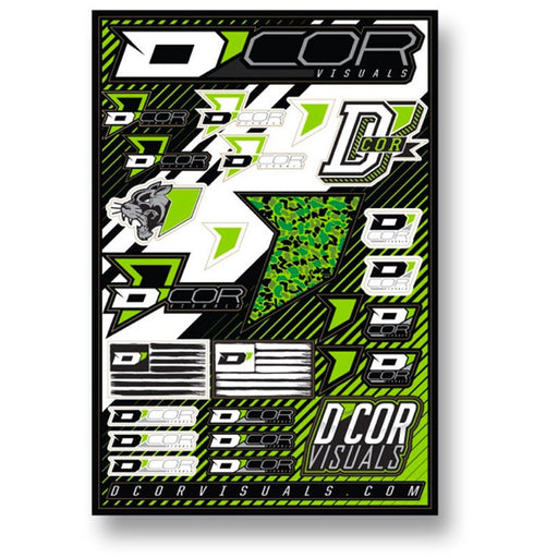 D COR VISUAL D'COR LOGO DECAL SHEET (40-90-106) - Driven Powersports Inc.1984910640-90-106
