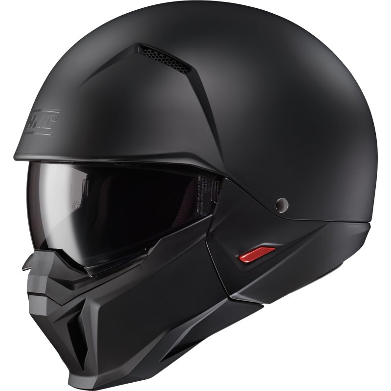 HJC I20 Semi Flat Black Front - Driven Powersports