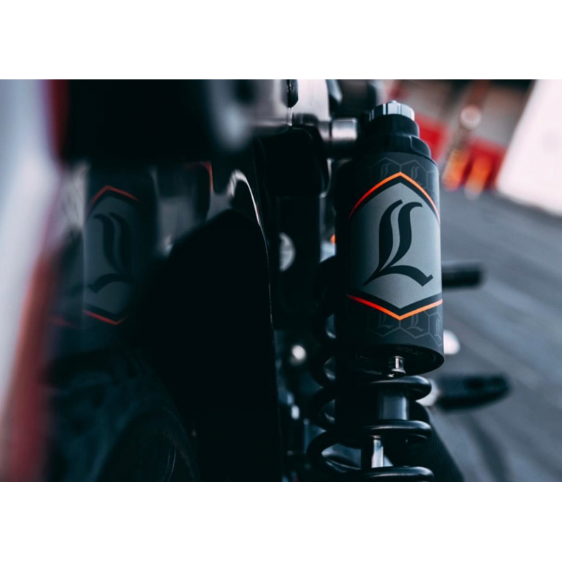 LEGENDS DECAL CANISTER R-ARC Orange Application Shot - Driven Powersports