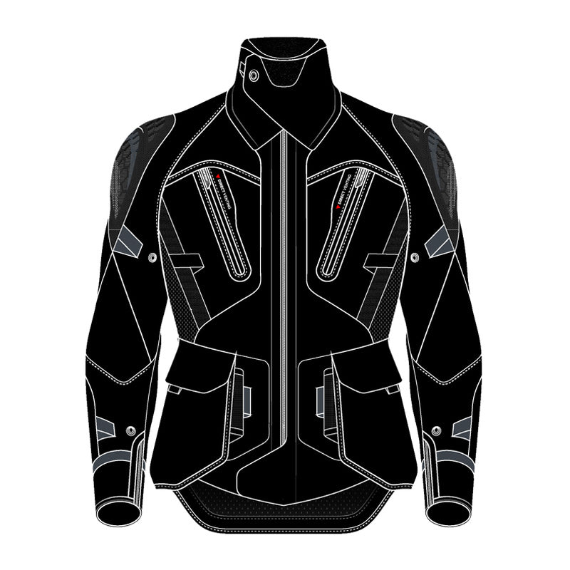 DAINESE ANTARTICA 2 GTX JACKET LIGHT - GRAY/BLACK (62) - DRIVEN Canada's Powersports 80510194035511593998 - 631 - 56