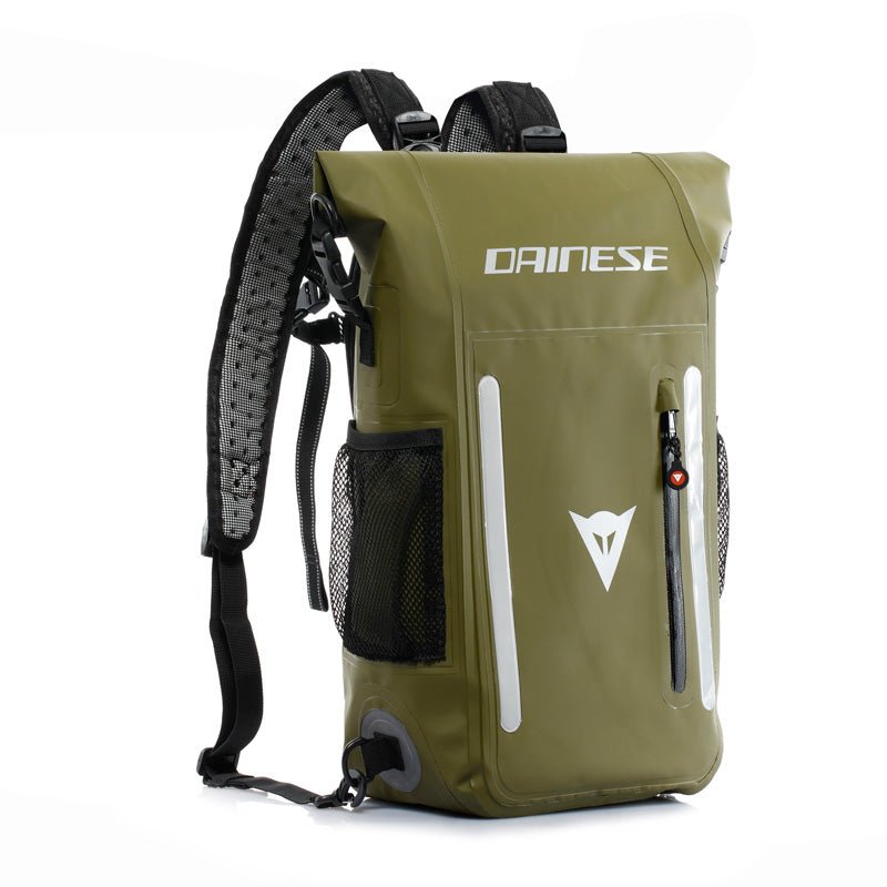 DAINESE EXPLORER WP BACKPACK 15L BLACK/GREEN - DRIVEN Canada's Powersports 80510196886821980086 - 636 - N