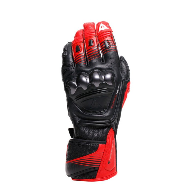 Dainese Fiero Metal Gloves Black/Red Lava/White XS - DRIVEN Canada's Powersports 805101988393318100025-A77-XS
