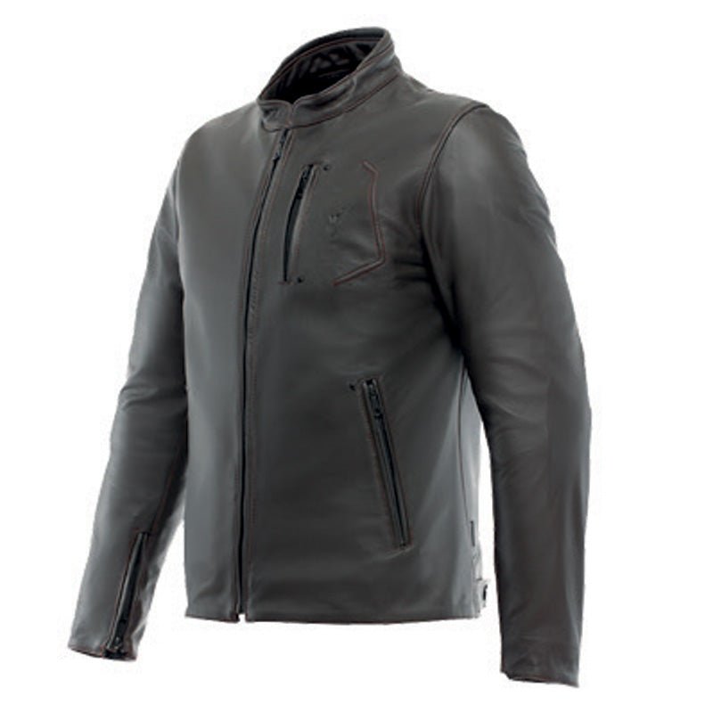 DAINESE FULCRO QDF LEATHER JACKET BROWN 60 - DRIVEN Canada's Powersports 805101969724015300008 - 005 - 52