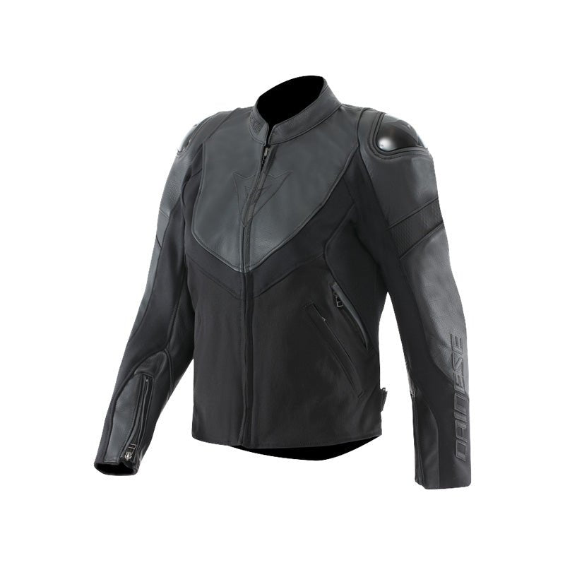 Dainese Iperattiva Leather Jacket Women Black 38 - DRIVEN Canada's Powersports 805101983437915300037-631-38