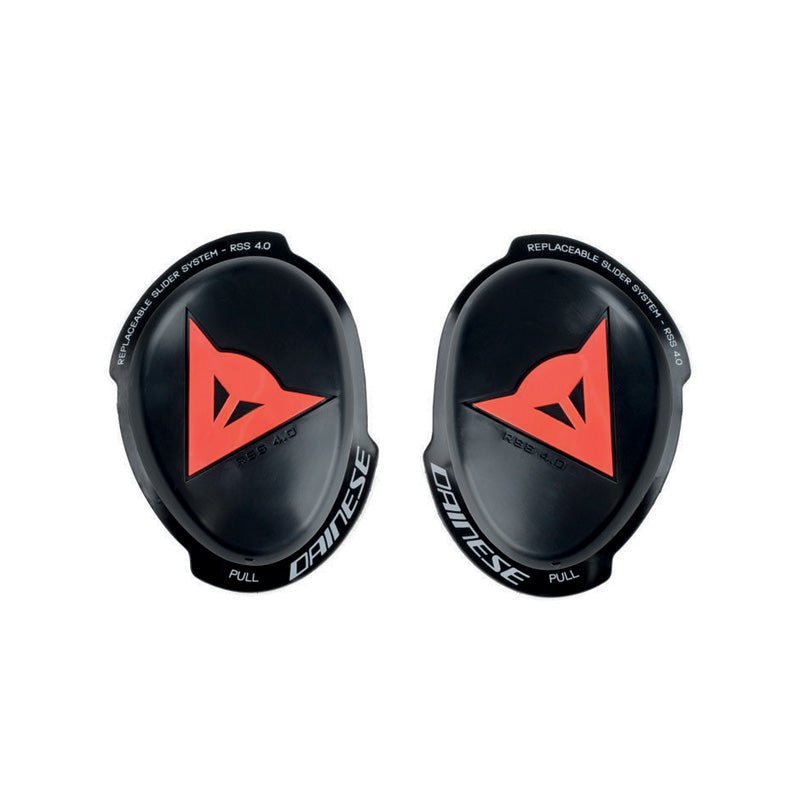 DAINESE KNEE SLIDER RSS 4.0 (FULL KIT) BLACK/RED - FLUO (1876220 - 628 - N) - DRIVEN Canada's Powersports 80510196735031876220 - 628 - N